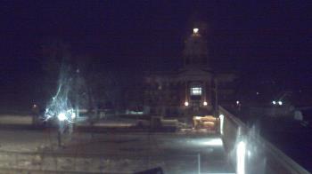 Weather camera view of Ellendale HS.