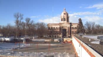 Weather camera view of Ellendale HS.