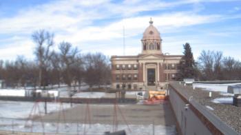 Weather camera view of Ellendale HS.