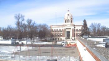 Weather camera view of Ellendale HS.