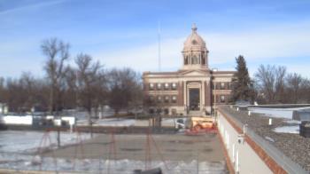 Weather camera view of Ellendale HS.