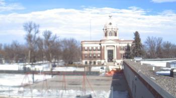 Weather camera view of Ellendale HS.