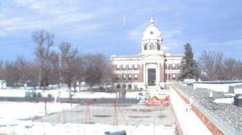 Weather camera view of Ellendale HS.