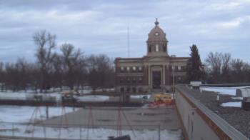 Weather camera view of Ellendale HS.