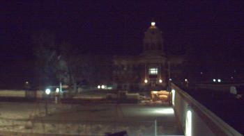 Weather camera view of Ellendale HS.