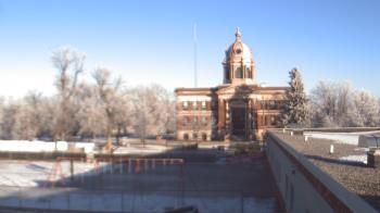 Weather camera view of Ellendale HS.