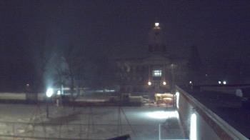 Weather camera view of Ellendale HS.