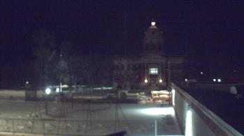 Weather camera view of Ellendale HS.