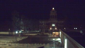 Weather camera view of Ellendale HS.