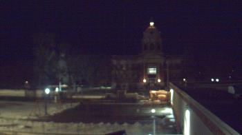 Weather camera view of Ellendale HS.