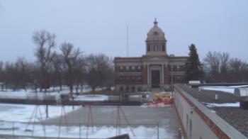 Weather camera view of Ellendale HS.
