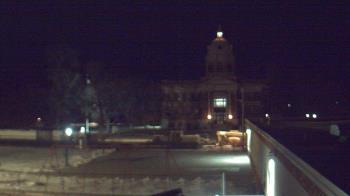 Weather camera view of Ellendale HS.