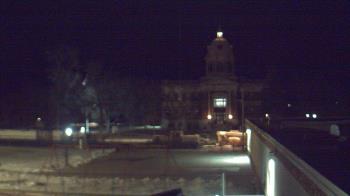 Weather camera view of Ellendale HS.