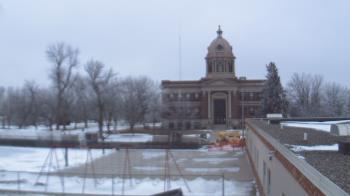 Weather camera view of Ellendale HS.