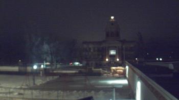 Weather camera view of Ellendale HS.