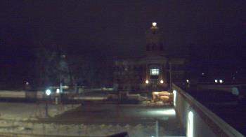 Weather camera view of Ellendale HS.