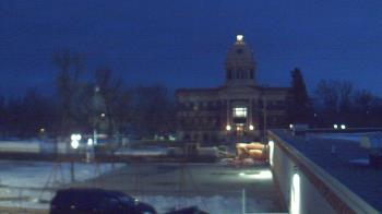 Weather camera view of Ellendale HS.