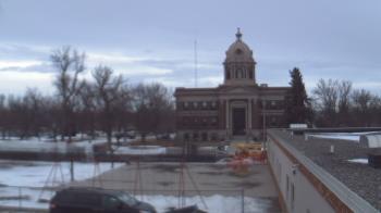 Weather camera view of Ellendale HS.