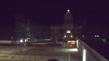 Weather camera view of Ellendale HS.