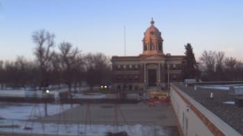 Weather camera view of Ellendale HS.