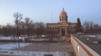 Weather camera view of Ellendale HS.