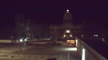 Weather camera view of Ellendale HS.