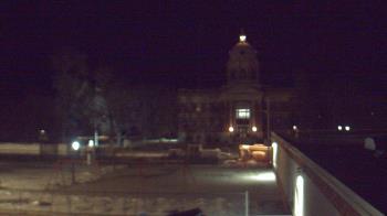 Weather camera view of Ellendale HS.