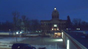 Weather camera view of Ellendale HS.