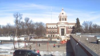 Weather camera view of Ellendale HS.