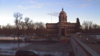 Weather camera view of Ellendale HS.