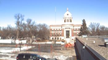 Weather camera view of Ellendale HS.