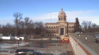 Weather camera view of Ellendale HS.