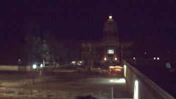 Weather camera view of Ellendale HS.