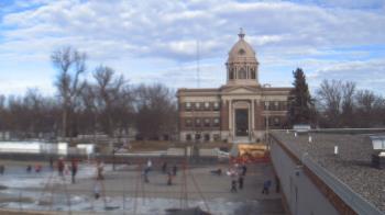 Weather camera view of Ellendale HS.