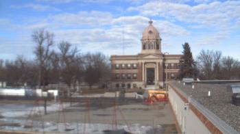 Weather camera view of Ellendale HS.