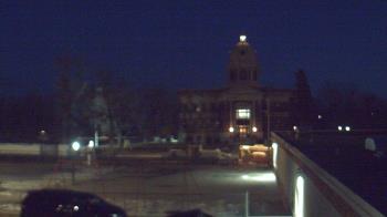 Weather camera view of Ellendale HS.