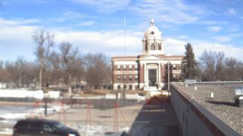 Weather camera view of Ellendale HS.