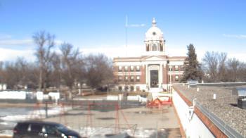 Weather camera view of Ellendale HS.