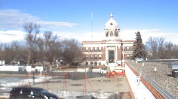 Weather camera view of Ellendale HS.