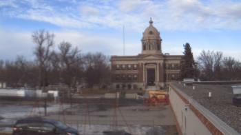 Weather camera view of Ellendale HS.