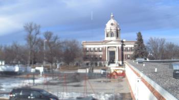 Weather camera view of Ellendale HS.