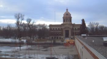 Weather camera view of Ellendale HS.