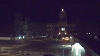 Weather camera view of Ellendale HS.