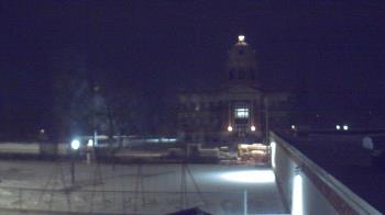 Weather camera view of Ellendale HS.