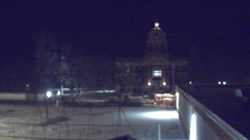 Weather camera view of Ellendale HS.