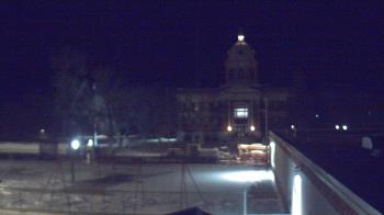 Weather camera view of Ellendale HS.