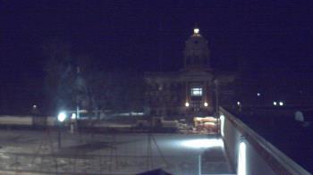 Weather camera view of Ellendale HS.