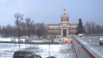 Weather camera view of Ellendale HS.
