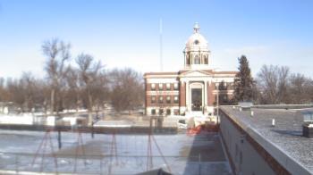 Weather camera view of Ellendale HS.