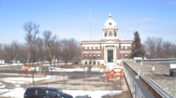 Weather camera view of Ellendale HS.